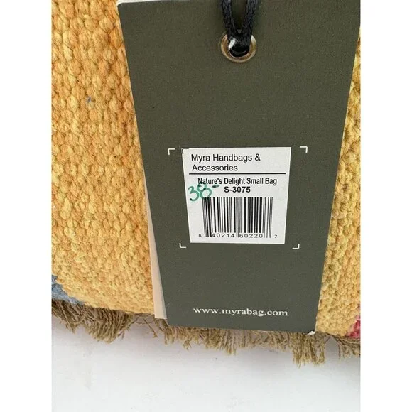 New Myra Bag Natures Delight Natural Southwestern Casual Fabric Cowgirl Festival - Picture 11 of 12